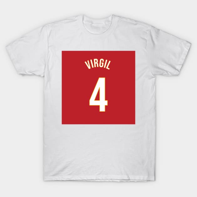 Virgil 4 Home Kit - 22/23 Season T-Shirt by GotchaFace